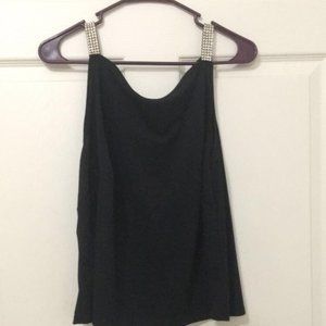 Black formal blouse